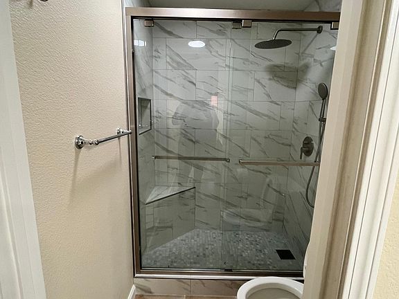 master bathroom - remodeled shower