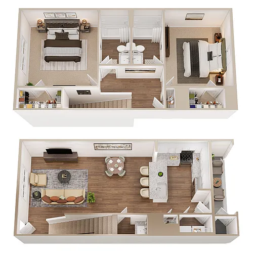 Floor plan 2X2 C
