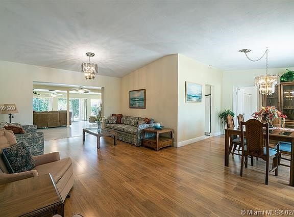 Living and dining area