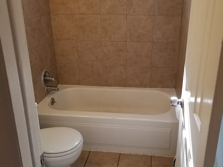 Bathroom with a tub