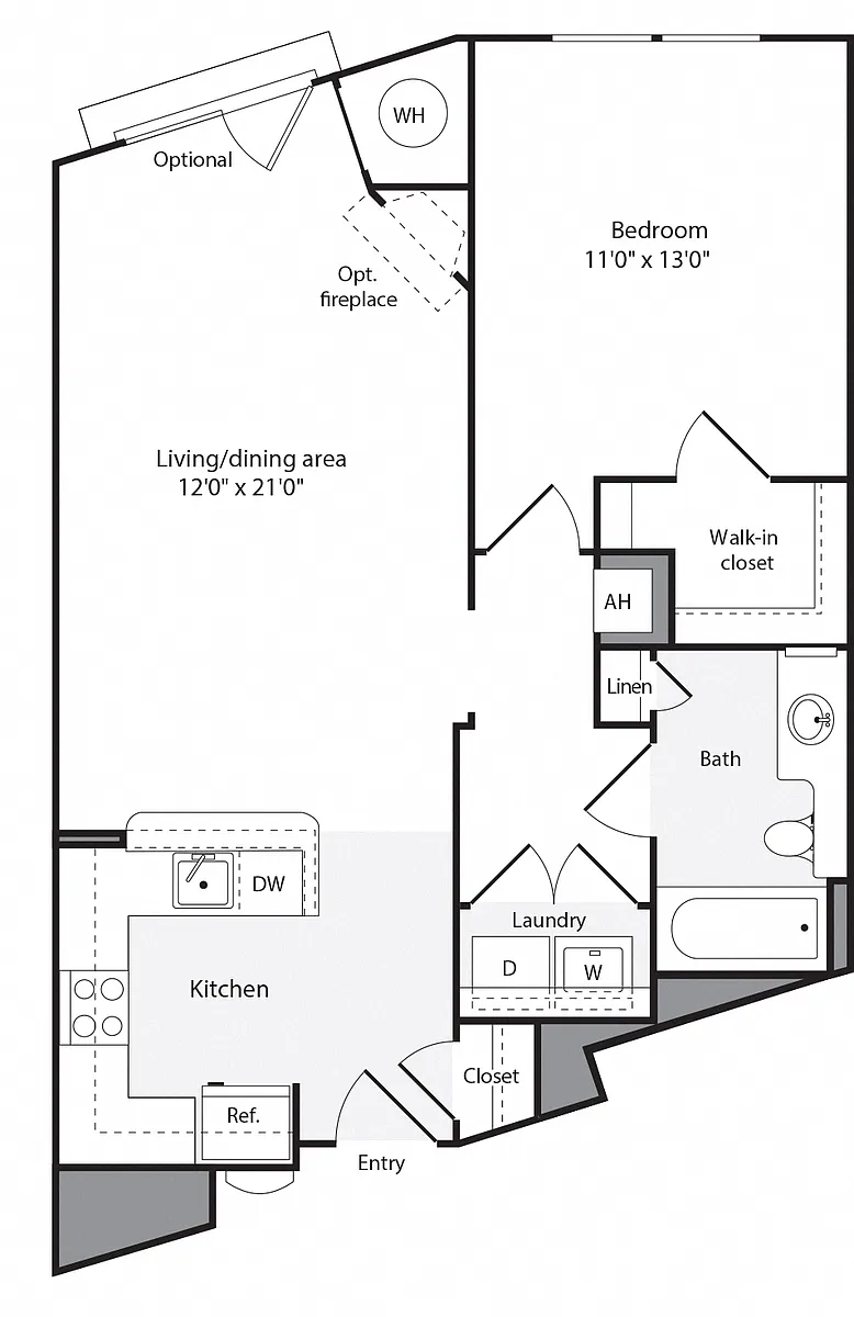 Floor plan 1I