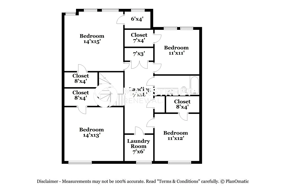 Floor Plan - 5671 Midcrown Dr
