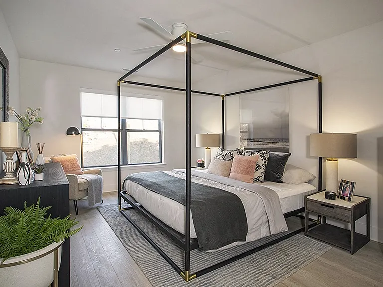 Spacious Primary Bedroom in Corner Unit