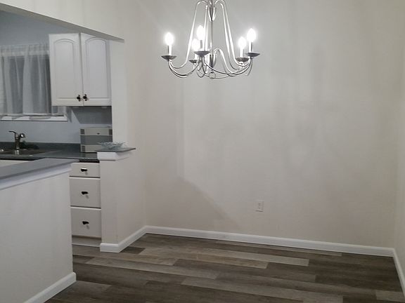 Dining area new chandelier