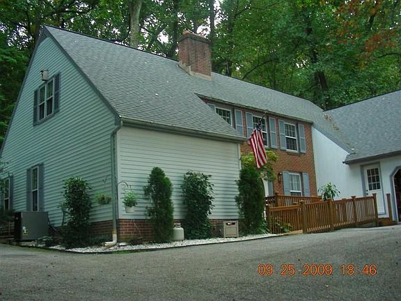 View from driveway