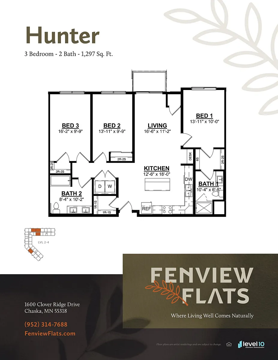 Floor plan Hunter