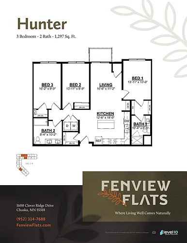 Floor plan Hunter