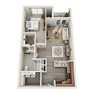 Floor plan The Tide
