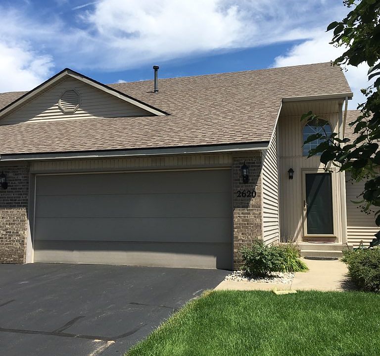 front of unit