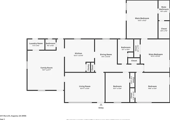 4 bed, 2.0 bath, 2148 sqft, $1,695 — Photo 2