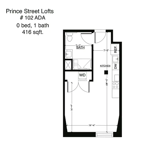 Floor plan Velvet