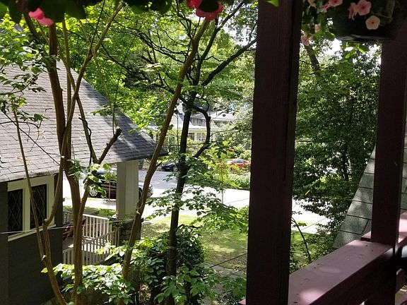 View from couch on deck