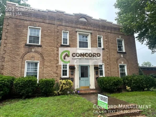 603 Simpson St APT A, Greensboro, NC 27401