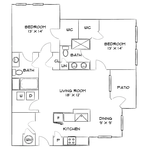 Floor plan Design 2B