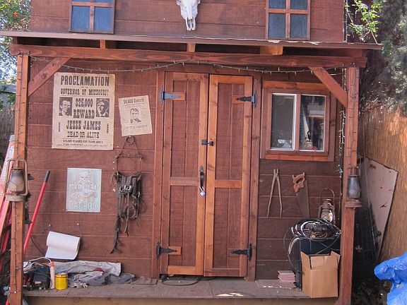 Storage shed & workshop