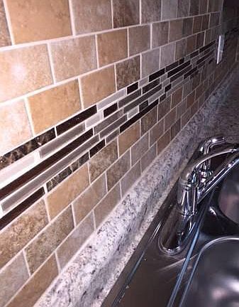 Kitchen backsplash