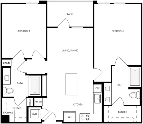 Floor plan B13