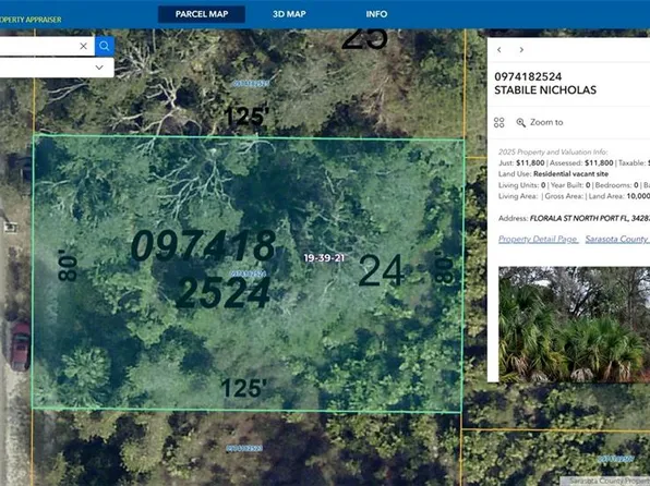 Florala St Lot 24, North Pt, FL 34287