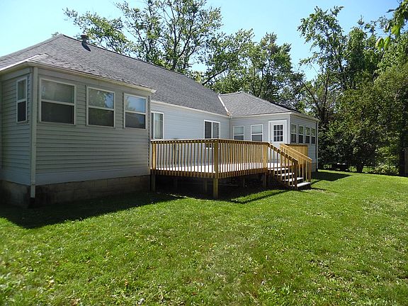 Rear of home