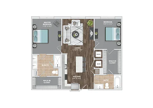 Floor plan B2B