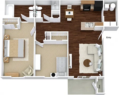 Floor plan 2-Garden