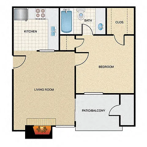 Floor plan A1