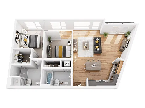 Floor plan D2