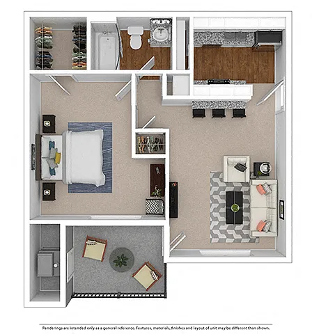 Floor plan A1B
