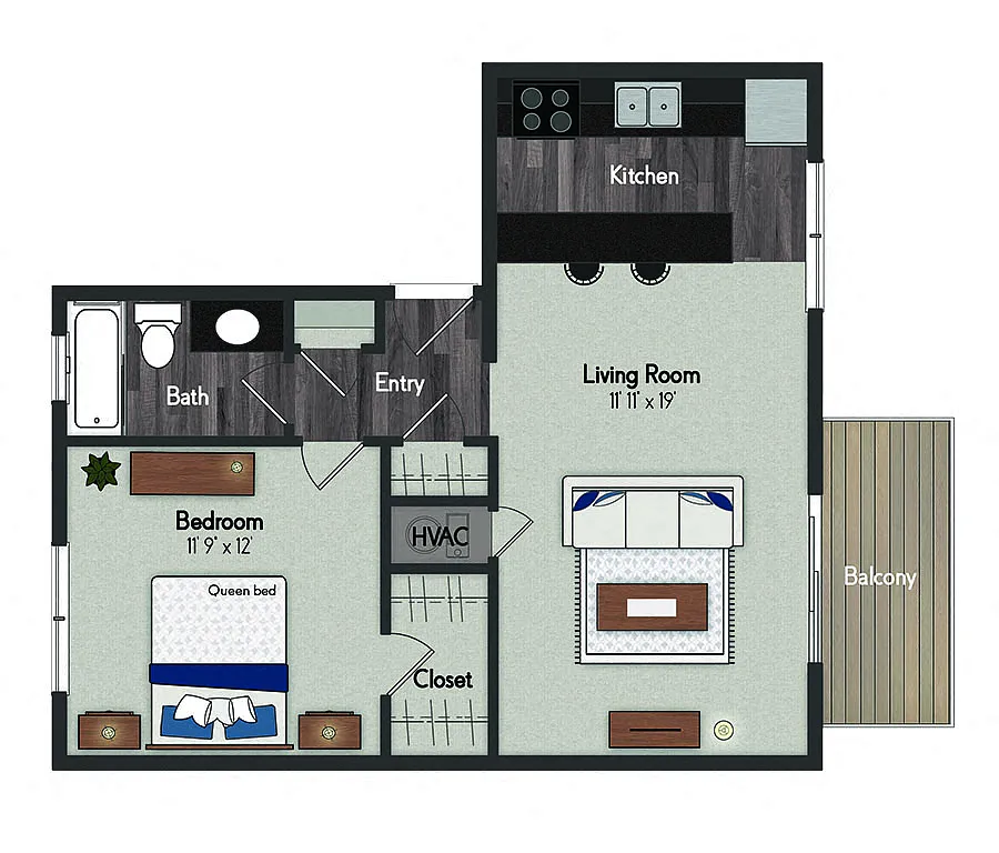 Floor plan Alpine B