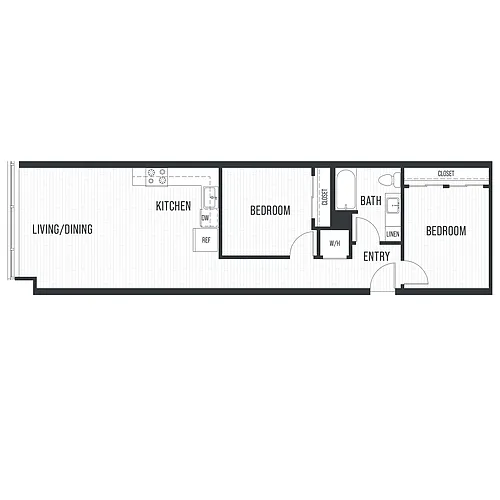 Floor plan Plan 2C