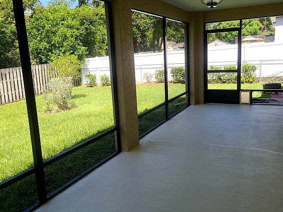 Screened porch