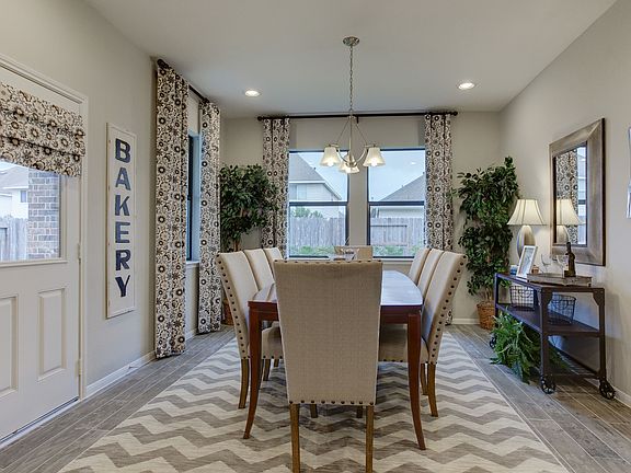 Welcoming dining area