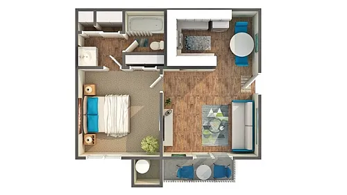 Floor plan Evergreen