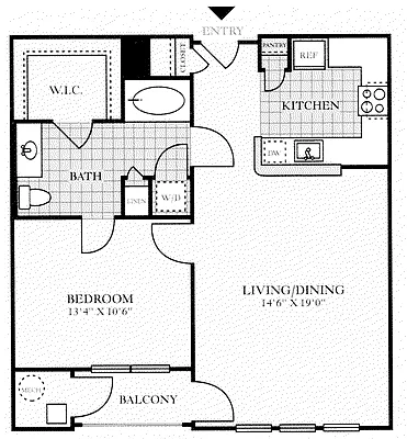 Floor plan Morris (A2)