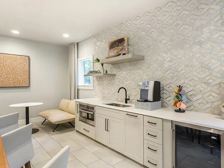 Resident lounge with kitchenette