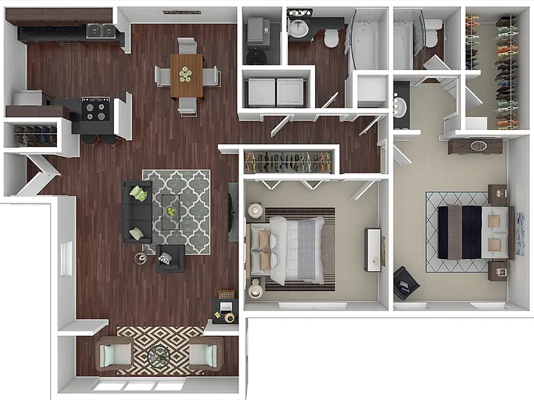 Arden Vue - B2 Floor Plan Arden Vue - B2 Floor Plan