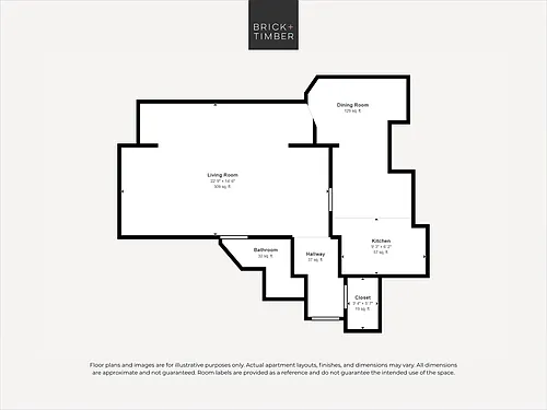 Floor plan Studio