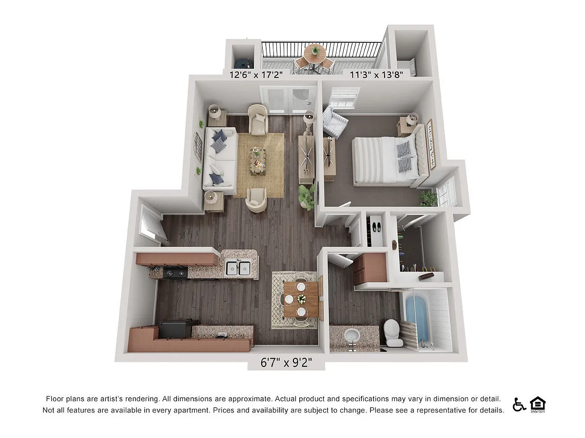 Floor plan A2-E