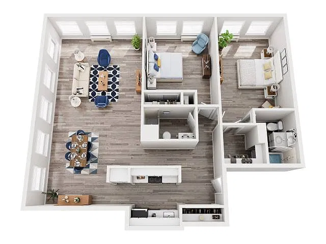 Floor plan B4