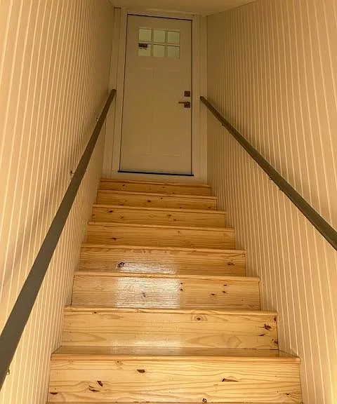 stairs to apartment