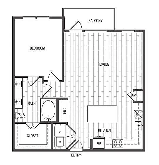 Floor plan A72