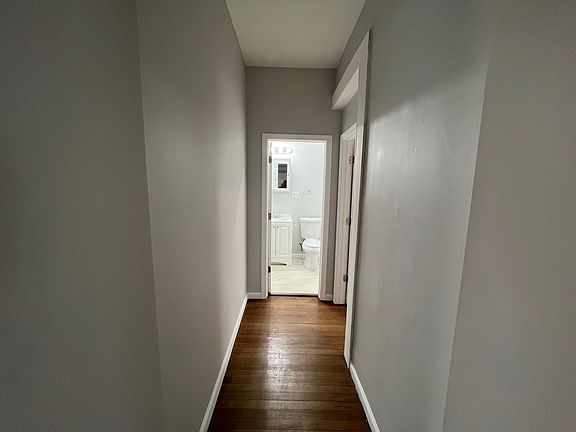 Hall to front bed and bath