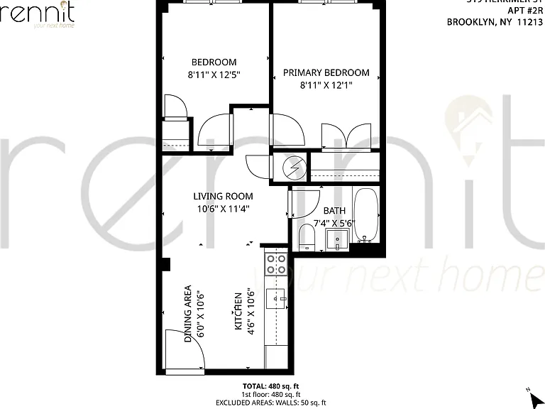 519 Herkimer St #3B — Photo 2