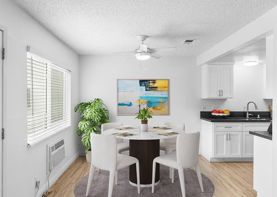Dining area off the kitchen.