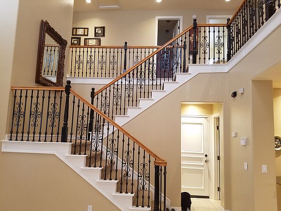Rod iron stairs