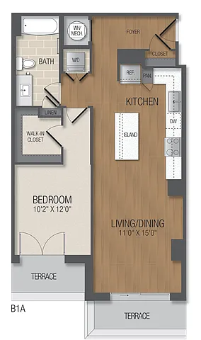 Floor plan A2A
