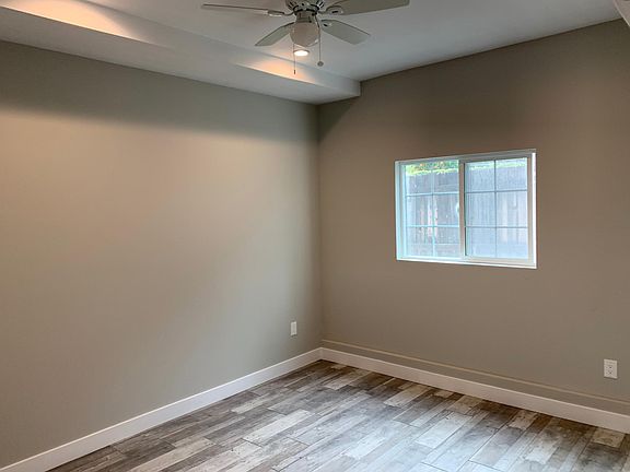 Second Bedroom with ceiling fan.