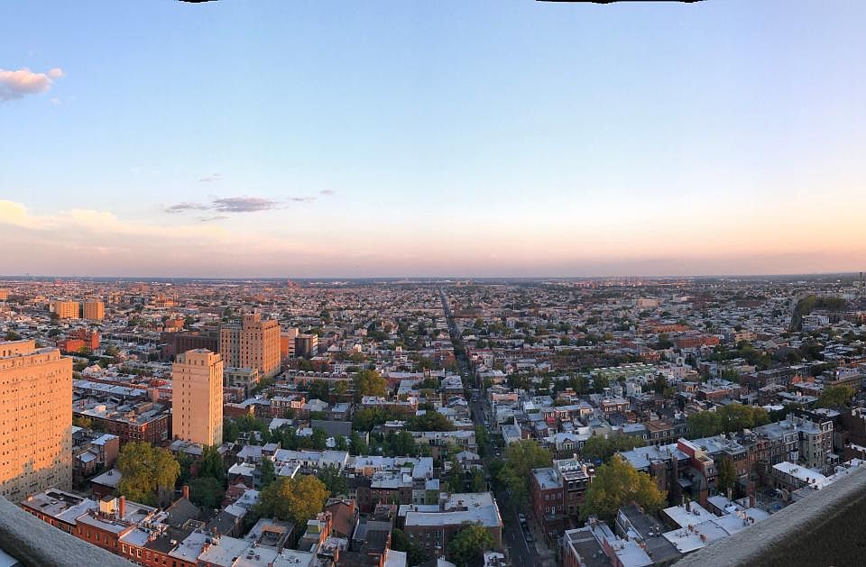 Panoramic View from Living Room Balcony