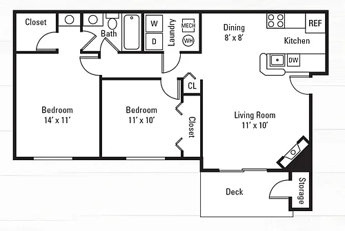 Floor plan Thoroughbred