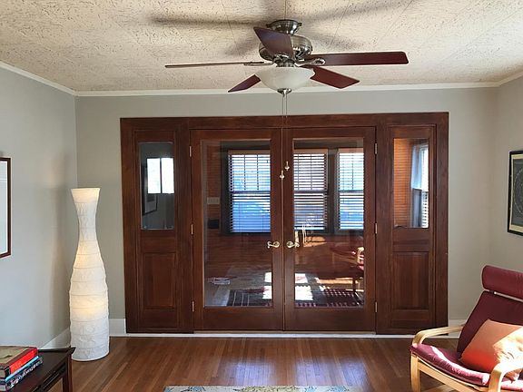 Front porch has great windows and light into the living room
